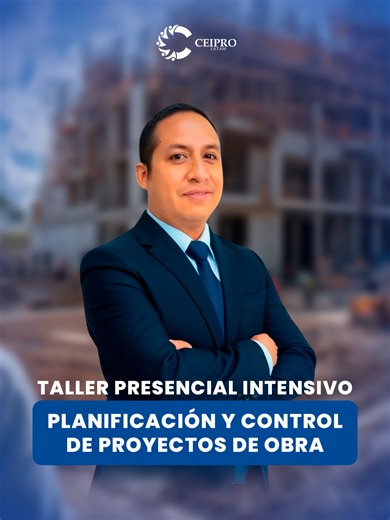 TRUJILLO: Taller Presencial de Planificación y Control de Proyectos en Obra Aprende cómo planificar y controlar una obra cuando los problemas aparecen de verdad 👷‍♂️ Dictado por MBA. Ing. Hugo De la Torre Reyes 📅 Domingo 22 de marzo 📍 Centro de Convención Los Conquistadores - Trujillo ⚠️ Vacantes limitadas 📲 Escríbenos y reserva tu vacante 👉 955 748 440 #IngenieriaCivil #Construccion #GestionDeProyectos #ControlDeObra #LastPlanner #IngenierosPeru #Trujillo #CapacitacionProfesional