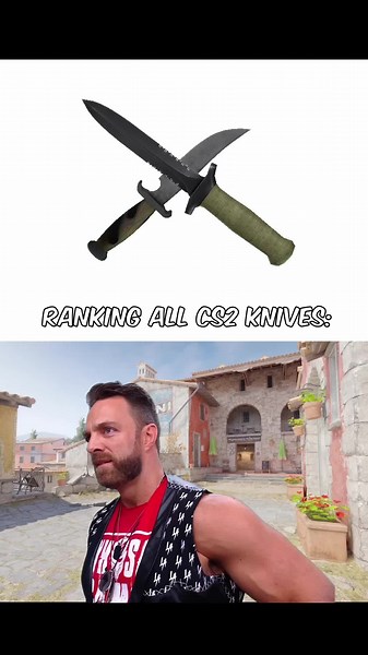 Ranking all cs2 knifes #bitskins #csgo #cs2 #csgomoments #csgomemes #counterstrike