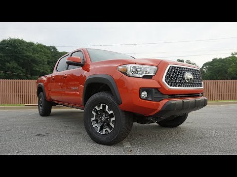 2018 Toyota Tacoma TRD Offroad: Start Up, Test Drive, Walkaround and Review