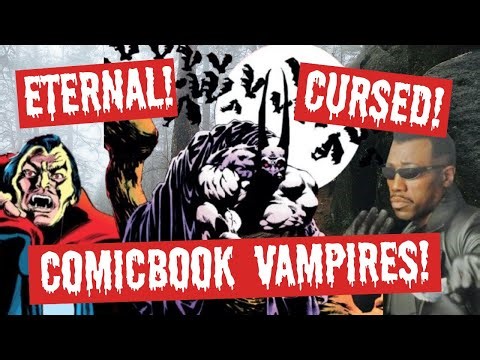 Drawn in Blood: Vampires Through Comic Book History!
