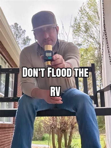 @RESTMO Digital Water Flow meter counts, holds, and tells you how many gallons per minute you're pumping 😉 #flowmeter #camping #camping #rvlife #swimmingpool