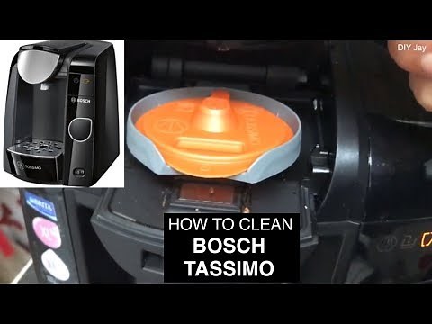 How to clean Bosch Tassimo Coffee Machine
