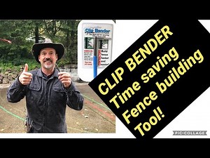 CLIP BENDER. Great tool for speeding up the installation of your fence