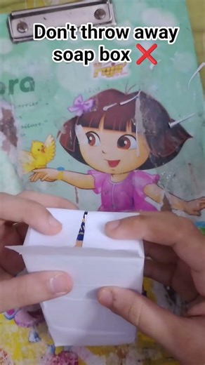 Recycling a Soap Box into something Cute ♻️ #shorts.