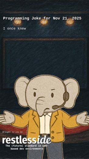 Programming Joke of the Day: Nov 21, 2025 #programming #programminghumor #programmingjokes #codinglife