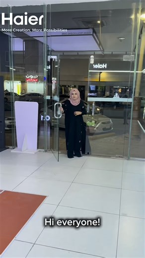 Sana Nish🍭🥭|Travel,Fashion,Food,Lifestyle on Instagram: "@haier_saudi 🏆 Step into the Champion Arena with Haier Power-packed QLED TVs, unstoppable cooling, and smart refrigeration—built to win in every condition. 📍 Corniche Square, Al Khobar–Dammam 🗓️ Jan 12–16 Experience. Compete. Conquer. . . . . . . #riyadh #viral #influencer #reel #shopping"