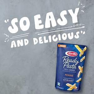 Step up your dinner game with Ready Pasta – prepared in just 60 seconds. Just add your favorite ingredients for a tasty meal: http://bit.ly/_ReadyPasta. | Barilla