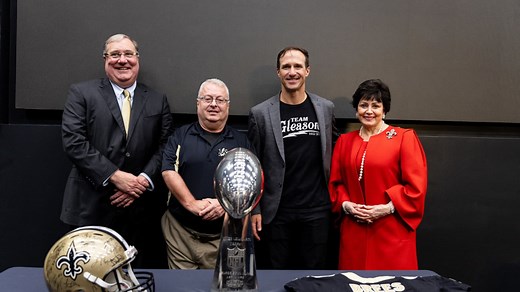 Drew Brees talks Saints Hall of Fame honor at post-ceremony Q&A