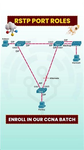What are RSTP PORT ROLES?