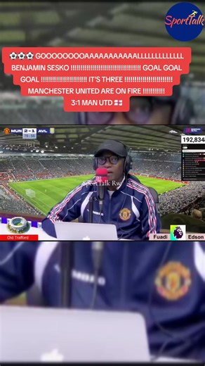 ⚽️⚽️⚽️ GOOOOOOOOAAAAAAAAAAALLLLLLLLLLLLL BENJAMIN SESKO !!!!!!!!!!!!!!!!!!!!!!!!!!!!!!!!!!! GOAL GOAL GOAL GOAL GOAL GOAL GOAL !!!!!!!!!!!!!!!!!!!!!!! IT'S THREE !!!!!!!!!!!!!!!!!!!!!!!! MANCHESTER UNITED ARE ON FIRE !!!!!!!!!!! 3:1 MAN UTD 🏴󠁧󠁢󠁥󠁮󠁧󠁿