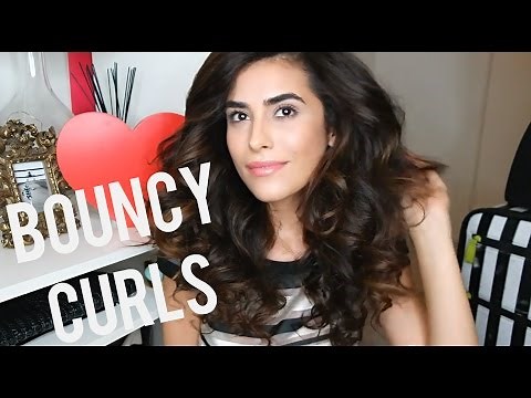 How to Create BIG Bouncy Curls (Easy)