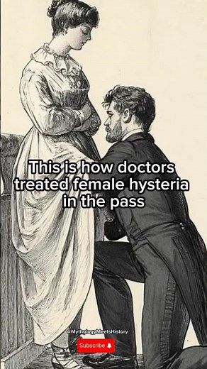 this is how female hysteria was treated in the 19th century. #history #painting #facts