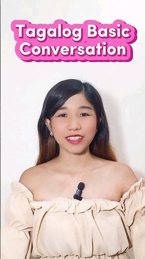 Learn Tagalog Basic Filipino Conversation #learntagalog #learnfilipino #isel #tagalog #filipino
