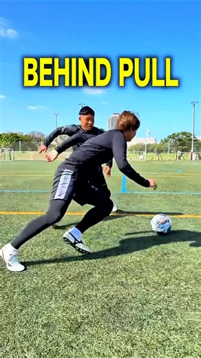 Learn behind pull skills tutorial🥵🥶⚽#football #soccer #shorts #skills sl#youtubeshorts #viral