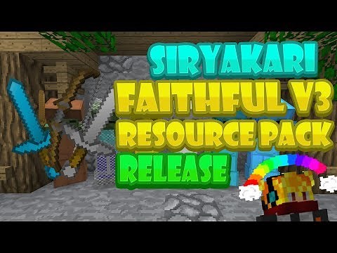SirYakari Faithful v3 Resource Pack Release CZ (FPS+) (UHC/PotPvP)