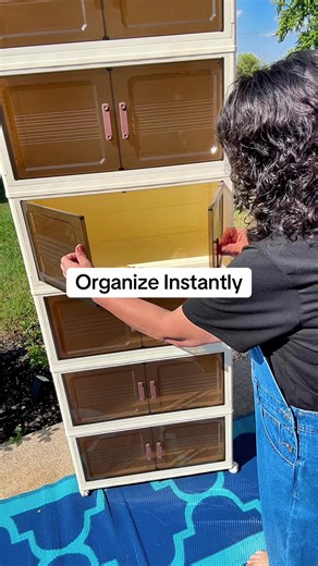 Turn chaos into calm ✨ This 6 Tier Stackable Storage Bin is collapsible, easy to open, and holds books, toys, pantry snacks, and more. Perfect for small spaces and families who need quick organization. Bonus: it’s on wheels so you can move it anywhere 🚀 #StorageHacks #HomeOrganization #DeclutterYourLife #SmallSpaceSolutions #TikTokMadeMeBuyIt