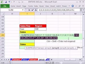 Excel Magic Trick 652: Boolean Logic for Logical & Array Formulas