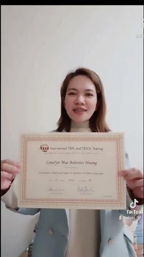 TESOL TEFL Reviews - Video Testimonial – Lovelyn