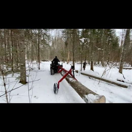 DIY ATV Log Arch #Logarch #ATV #Lumber