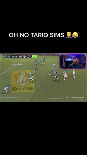 NRL Highlights: Tariq Sims Blooper Moment | Funny NRL TikTok