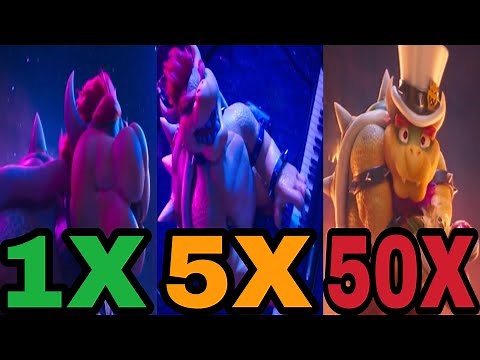 Bowser Peaches Song but it gets faster