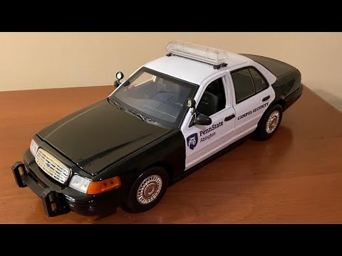 Motormax 2001 Ford Crown Victoria Police Car Review (Scale 1/18)