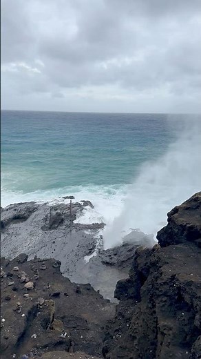 Heavy Ocean Energy at Halona Blowhole - Oahu, Hawai’i (Feb. 9, 2026)
