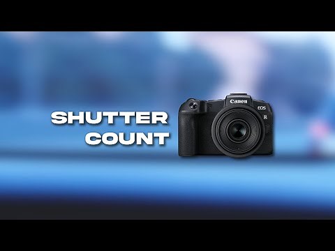 How To Check The Shutter Count On Canon R Cameras For Free