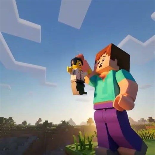minecraft saved lego #minecraft #lego