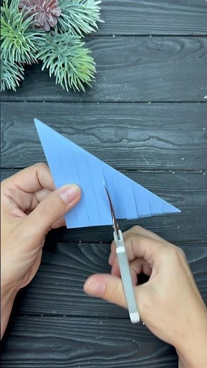 WoW! Christmas Craft 3D Christmas Snowflake Christmas Decor #shorts