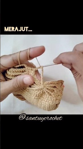 Proses Tas Rajut Terbaru #crochet #tasrajut #crochetbagtutorial