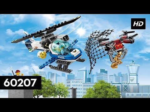 LEGO City - Sky Police Drone Chase - 60207 | How To Build Instructions