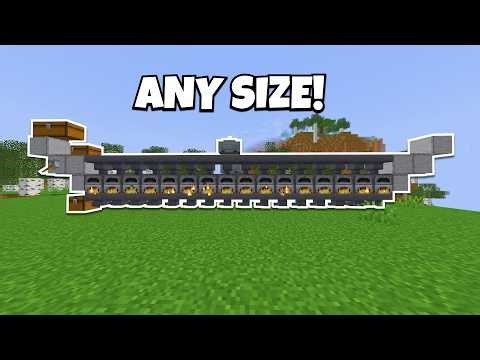 Minecraft Super Smelter - Automatic, Super Fast, Any Size