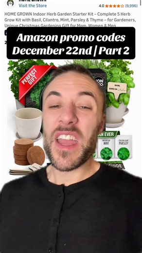 Joshua Fauske on Instagram: "Here’s more of the best Amazon promo codes for December 22. All items along with the promo codes can be found listed at the link in my bio. Happy shopping. #amazonshopping #christmasshopping #shopping #amazonpromocodes #amazondeals"