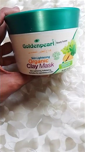 Golden Pearl Organic Clay Mask Honest Review gives Instant Glowing Skin! ✨