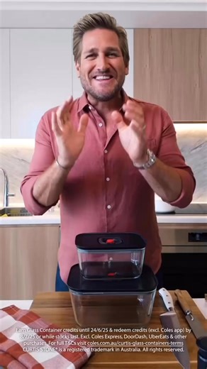 🚨PSA it’s time to start collecting your Glass Containers at Coles Eden Rise Village with @curtisstone. Spend $20 in one transaction and scan your @flybuys to earn 1 Glass Container Credit. Designed for cooking, serving and storing these versatile pieces will help bring your delicious dishes to life. Earn Glass Container credits until 24/6/25 and redeem credits (excludes Coles app) by 8/7/25 or while stocks last. Excludes Coles Express, DoorDash, UberEats and other purchases. For full terms & co