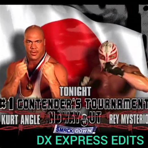 Kurt angle vs rey mysterio Quater-finals smackdown 2005 1# countender tournament #wwe