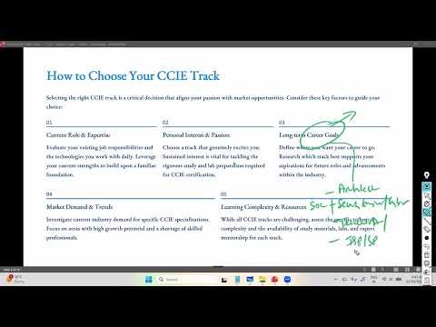 How to Choose Your CCIE Track – Enterprise vs Security vs SP | Sikandar Shaik CCIEx3