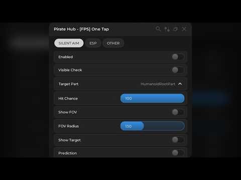 [FPS] One Tap OP Silent AIm and ESP Script