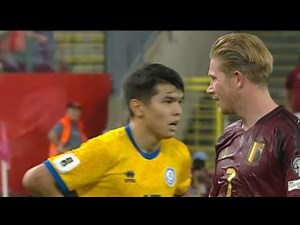 Belgique vs Kazakhstan 6-0 | Résumé | Championnat du monde 25/26 But de Kevin De Bruyne |