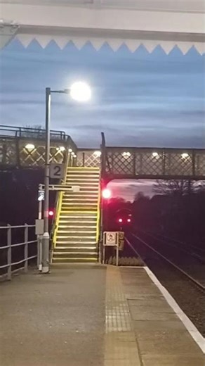 Class 158 passing Wymondham at 60MPH