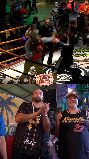 4.6K views · 71 reactions | Tyson Fury and John Fury reaction on Fight Circus Promoter Jon Nutt's 2 Vs 1 Boxing Fight. #FightCirucs #FMD #FullMetalDojo | FULL METAL DOJO | Facebook