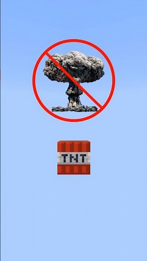 Making TNT That Won't Explode Possible #minecraft