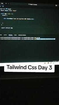 💻 Tailwind CSS v4.2 with React JS | Complete Setup Guide (Vite Method) #tailwindcss #reactjs