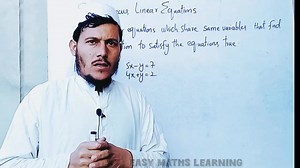 #maths #simultaneouslinear #equation | Aman Ullah Achakzai
