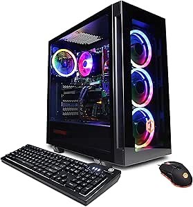 CYBERPOWERPC Gamer Xtreme VR Gaming PC, Intel Core i7-13700F 2.1GHz, GeForce RTX 4060 Ti 16GB, 16GB DDR5, 1TB NVMe SSD, Wi-Fi Ready & Windows 11 Home (GXiVR8040A14)