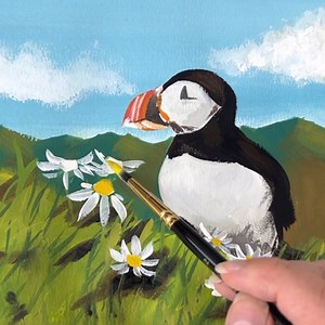 How to layer gouache paint? -