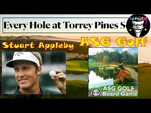 ASG Golf Board Game Torrey Pines South With Stuart Appleby