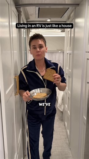 Ashley Gutermuth | Under bed butter storage for the win 🥳 and honey in the fridge | Instagram