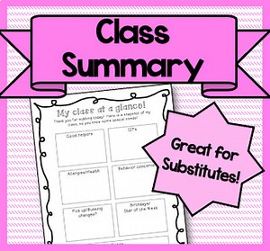 Class Summary for Substitute